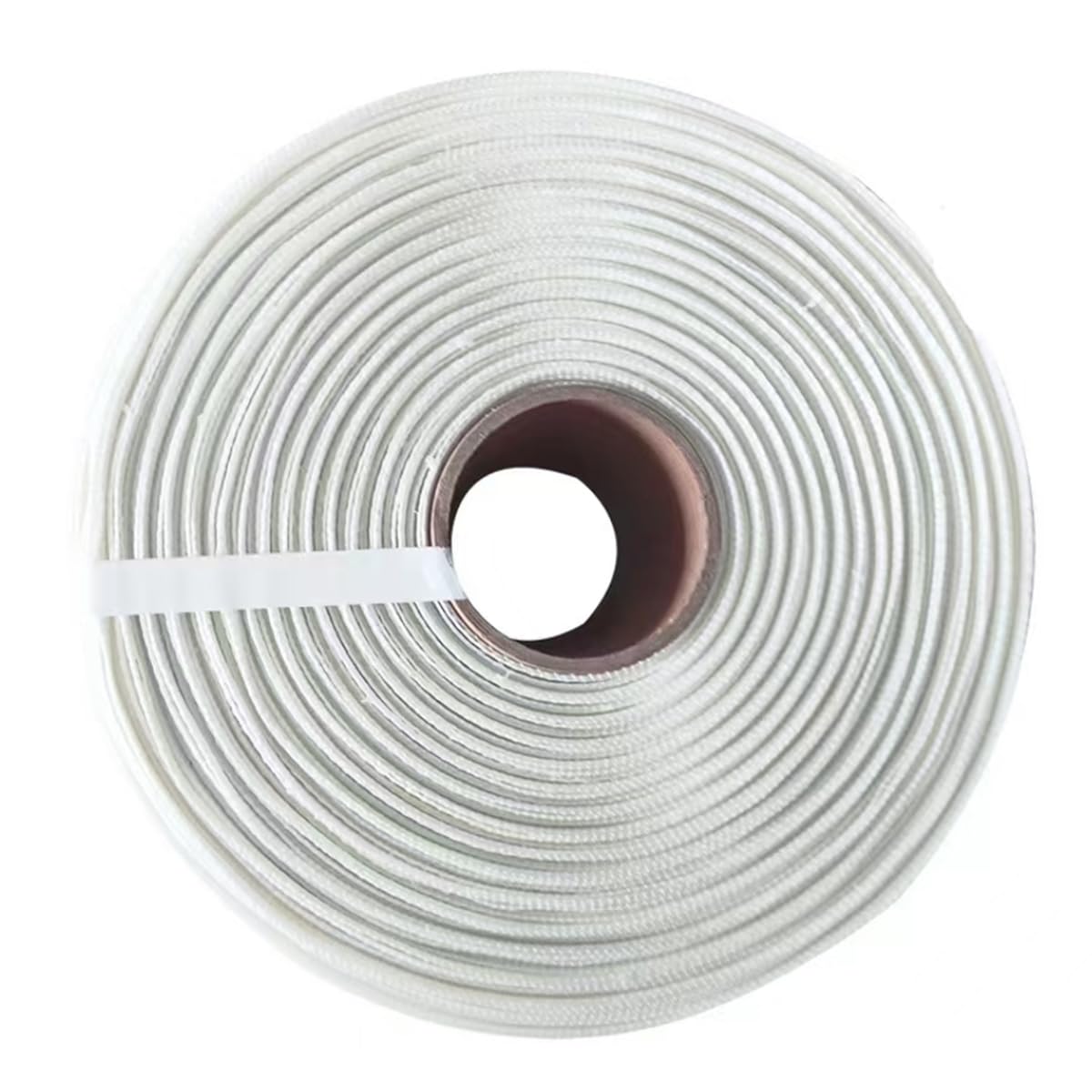 3609 ft Braided Woven Cord Strapping Roll, 1/2”Wide, 2300 lb Break Strength, Thicker Flat Rope, Winter