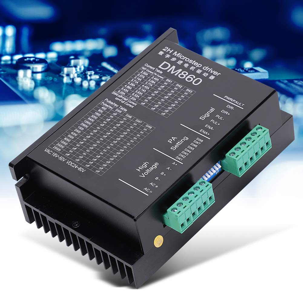 Stepper Motor Driver DM860, 18-80V DC, 2.8-7.8A
