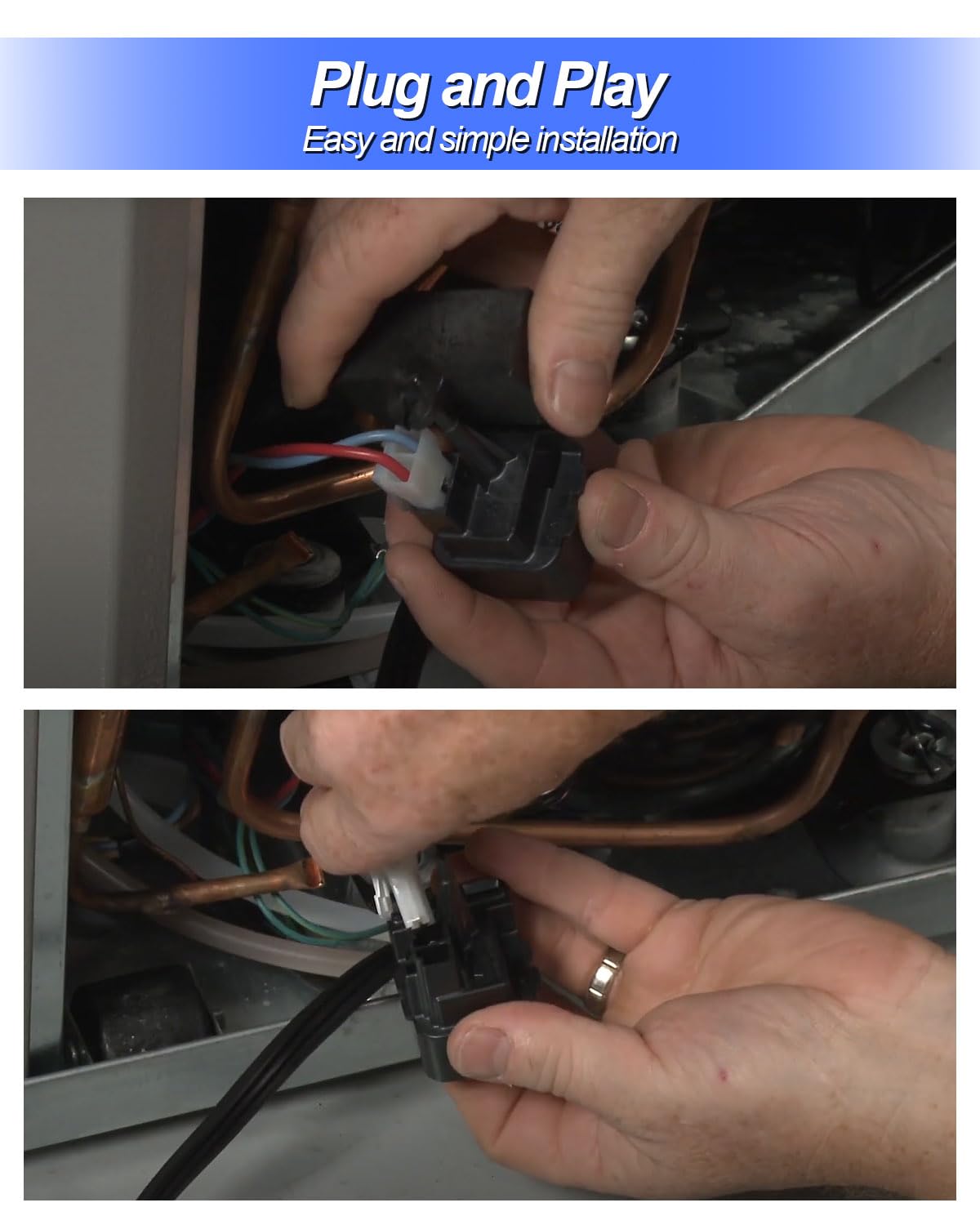 297259515 Refrigerator Compressor Start Relay Fit for Frigidaire Kenmore