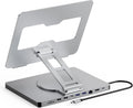 10 in 1 Laptop Docking Station Stand for MacBook Pro/Air/Surface/Dell/HP/Lenovo, Mac Type-C Hub with 4K HDMI, USB