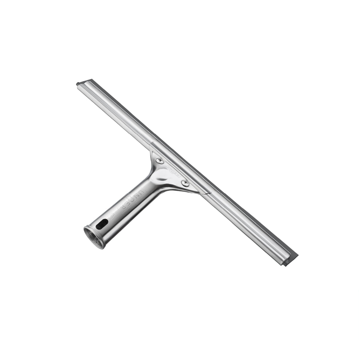 Professional Stainless Steel Heavy-Duty Squeegee, 12", Silver