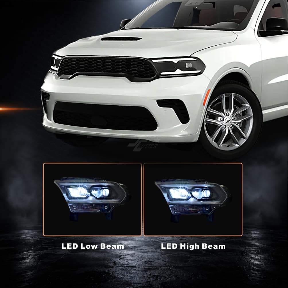 Headlight for 2021-2024 Dodge Durango Driver Side