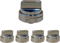 5 pcs LG Gas StoveKnobs Replacements AEZ73453509
