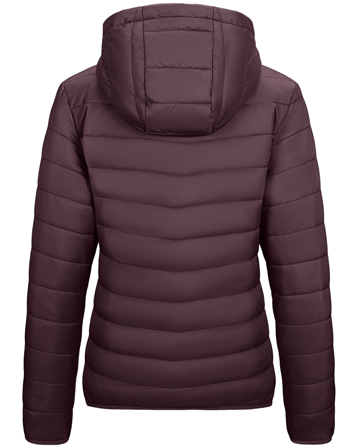 Women's Packable Lightweight Puffer Jacket with Hood