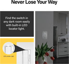 Legrand Radiant 0-10V LED Dimmer Light Switch, Tri-Color, 1-Pack