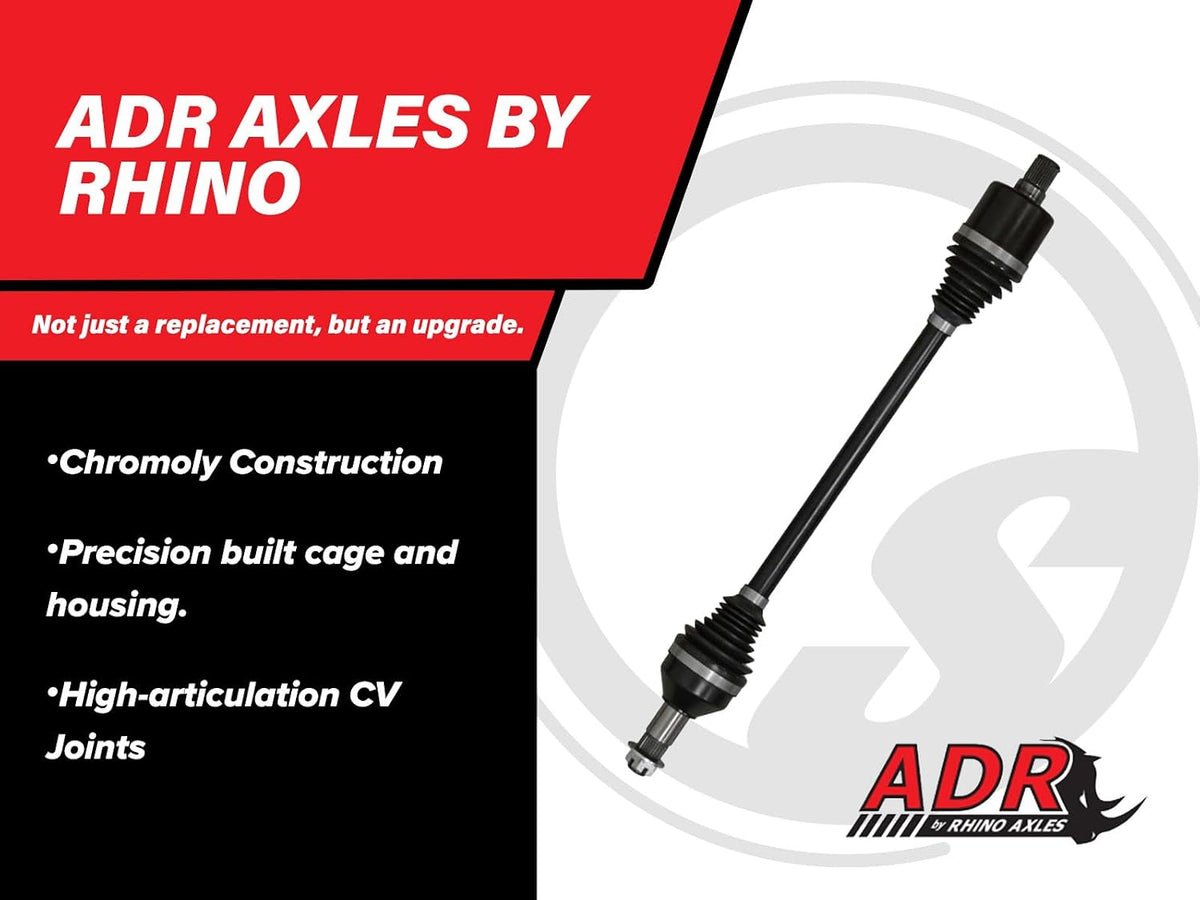 SuperATV ADR Front Axle for Polaris RZR Models | 2014-2023
