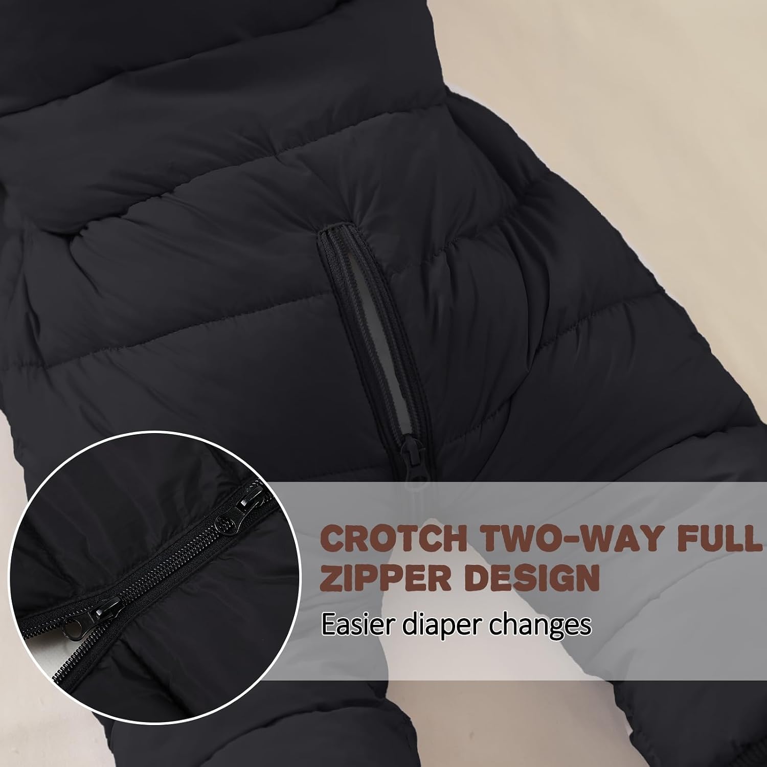 Baby Boys Girls Snowsuit Winter Clothes Suit Hooded Jumpsuit Romper Bear Outfit Infant Warm Coat Outwear Overcoat
