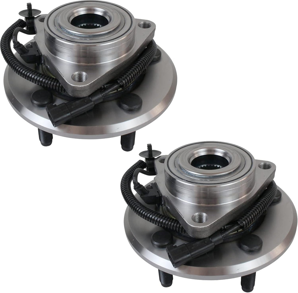 PAROD 515113 Pair Front Wheel Bearing & Hub Assembly Compatible with 2006 2007 2008 Dodge Ram 1500 w/ABS 5Lugs