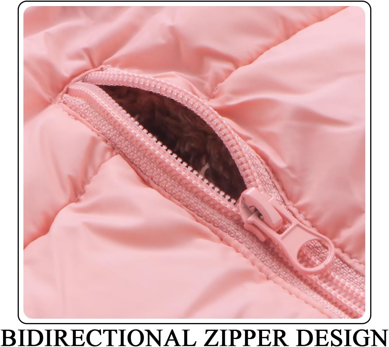 Toddler Snow Suit Baby Snowsuit Infant Winter Puffer Clohtes Hoodie | Boy Girl 0-3-6-9-12-18-24 Months 1T 2T 3T Pink