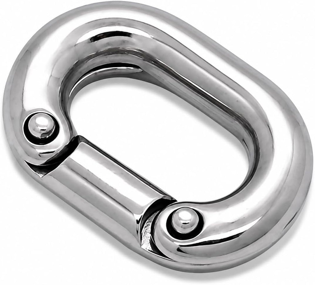 MarineNow 316 Stainless Steel C-Link Split Connecting Link for Anchor Chain