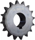 40B16-1 40 Roller Chain Sprocket 16 Teeth 1" Bore 40BS16H-1