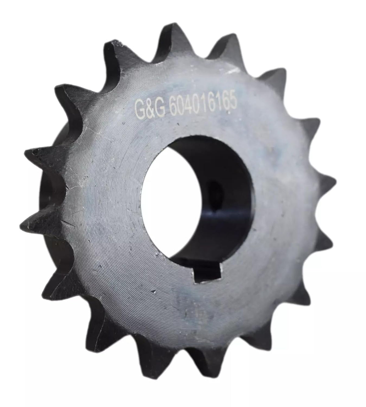 WKZO 40B16-1 40 Roller Chain Sprocket 16 Teeth 1" Bore 40BS16H-1