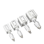 1pcs Cylinder Pneumatic SDAJ Compact Air Cylinde(Stroke100-50,Bore25-S)