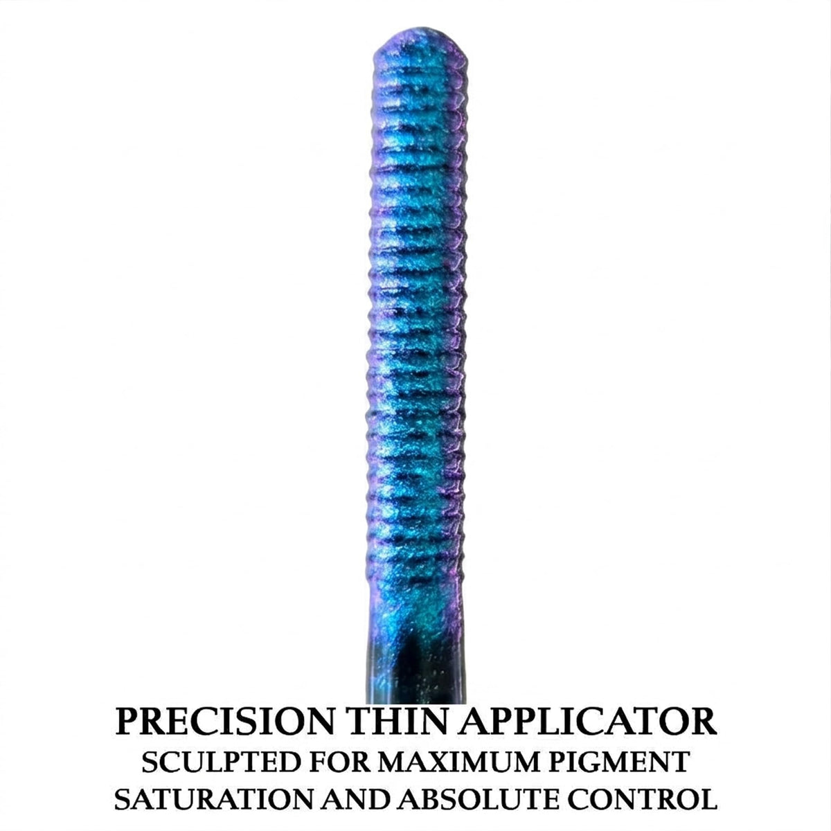 Cobalt Glitter Lash Mascara Top Coat - Thin Wand Quick Dry