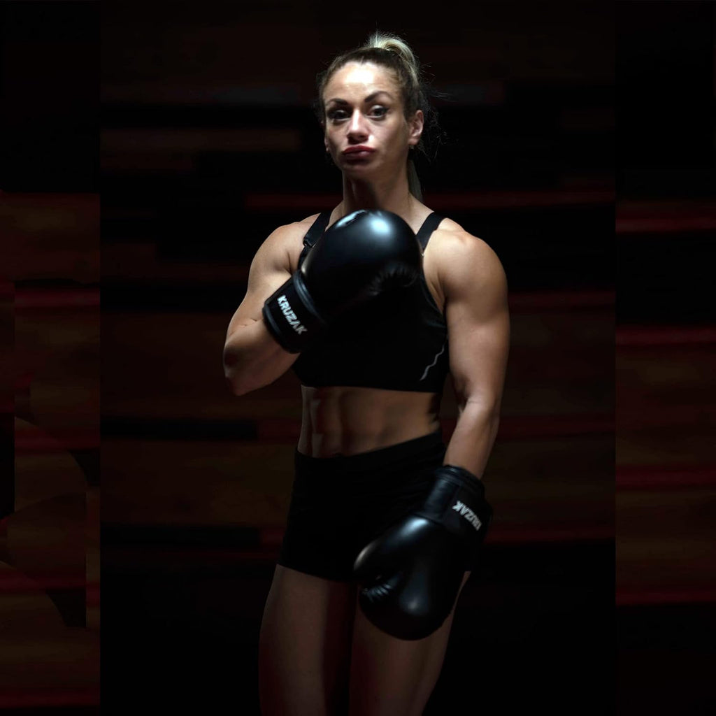 Kruzak Boxing Gloves for Men & Women, Sparring & Kickboxing Gloves, Muay Thai & MMA Gloves, 8-16 oz
