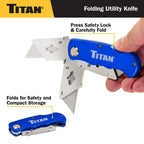 Tools 11018 Folding Pocket Utility Knife