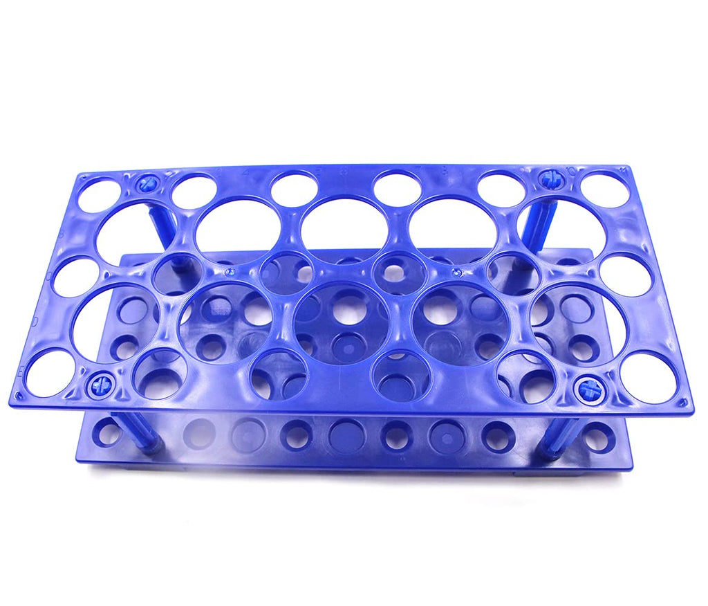 28-Well Plastic Centrifuge Tube Rack Detachable Tub Racks Used for 10ml, 15ml,50ml Centrifuge Tube