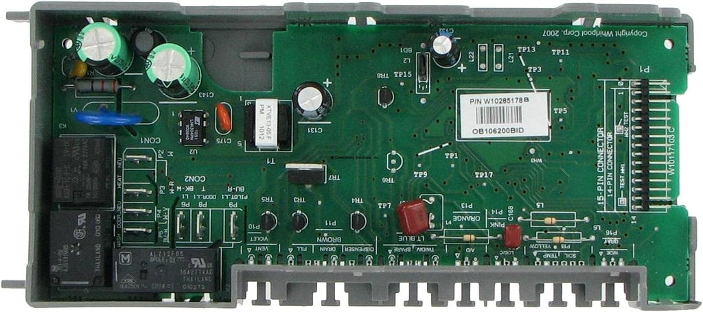 CoreCentric Remanufactured Dishwasher Control Board Replacement for Whirlpool W10285178 / WPW10285178