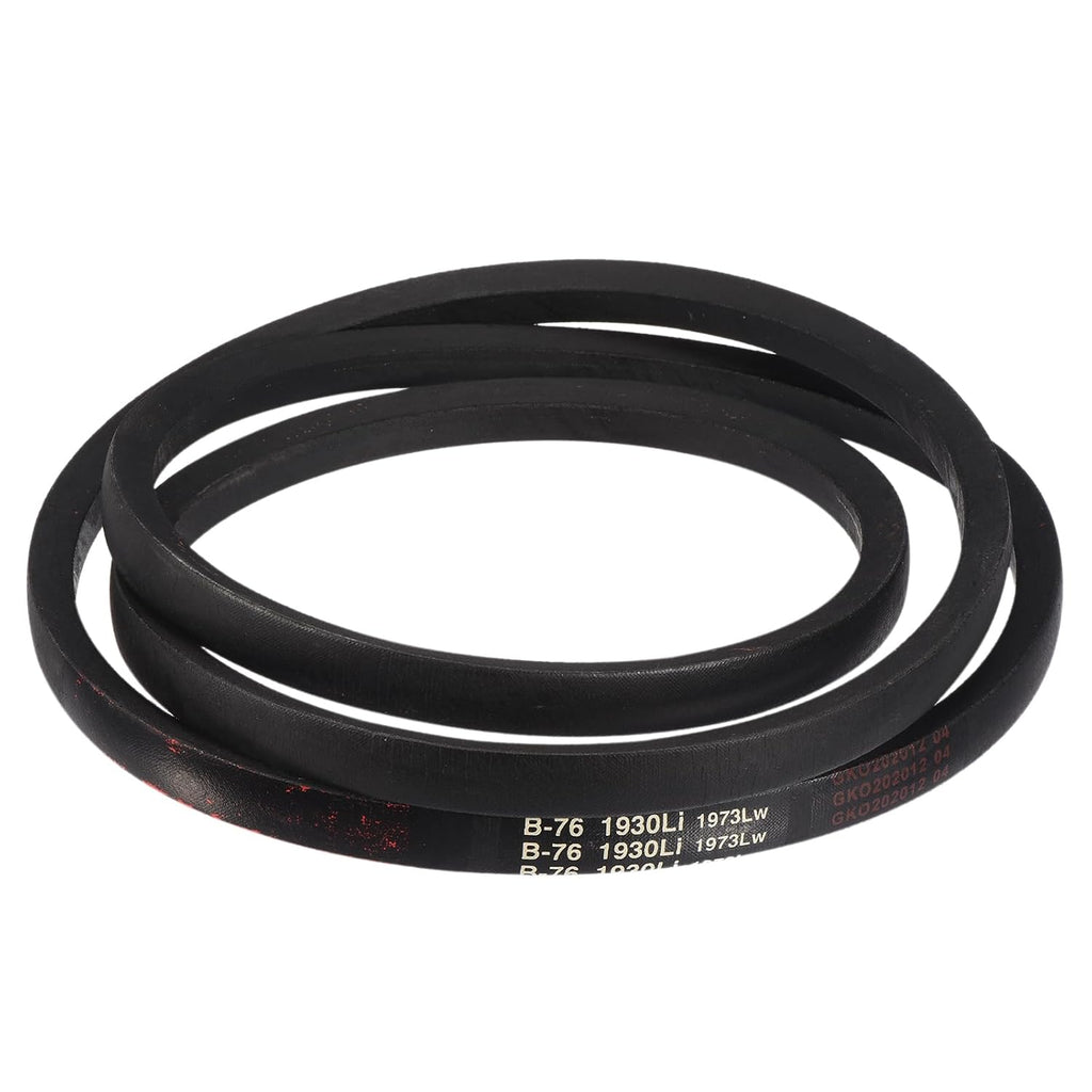 uxcell 3pcs B76 Classic Wrapped V-Belt, 79" Outer Circ B Profile V-Belt