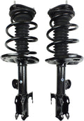 2PCS Front Struts Shocks Assembly w/Coil Spring Fit for 2006-2008 Toyota RAV4 2.4L L4, for 2009-2012 Toyota RAV4 2.5L L4 Front Shock Absorbers, Left & Right Replace 172275 172276