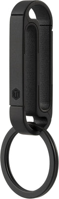 Titanium Key Holder Belt Clip, Double Side Carabiner Keychain For Men