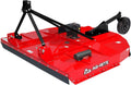 60 Inch Brush Hog Tractor Rotary Cutter - No PTO, Fits 22-50 HP | 540 RPM Heavy Duty 3 Point Rotary Mower, 6 Gauge