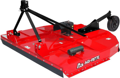 60 Inch Brush Hog Tractor Rotary Cutter - No PTO, Fits 22-50 HP | 540 RPM Heavy Duty 3 Point Rotary Mower, 6 Gauge