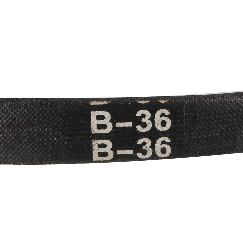 uxcell B-36 V-Belts 36" Inner Length, B-Section Rubber Drive Belt