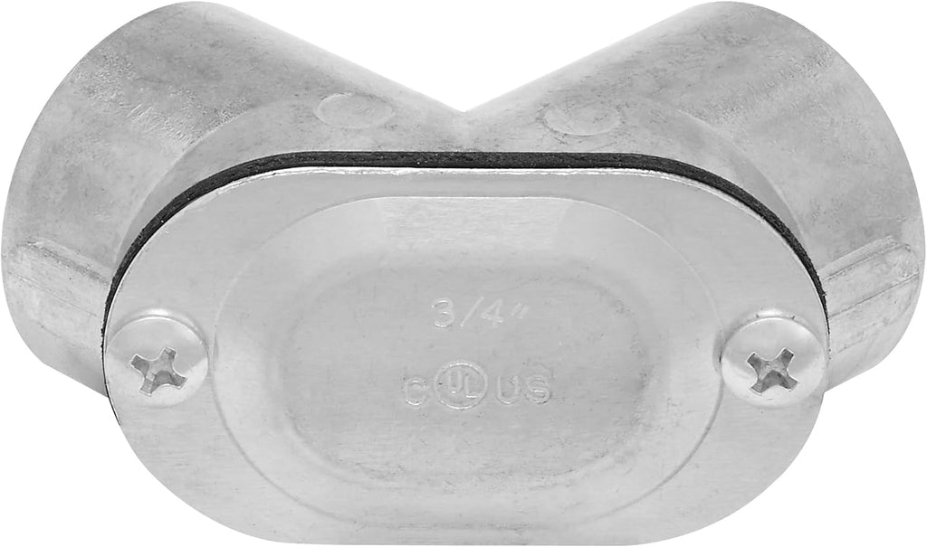 Maxxima 3/4 in. Conduit Pull Elbow, 90-Degree, Zinc Die Cast, 6 Pack