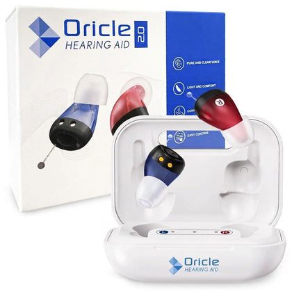 Hearing Aids for Seniors - Oricle Hearing Aids for Adults with Advanced Noise Cancellation - Easy Volume Control with