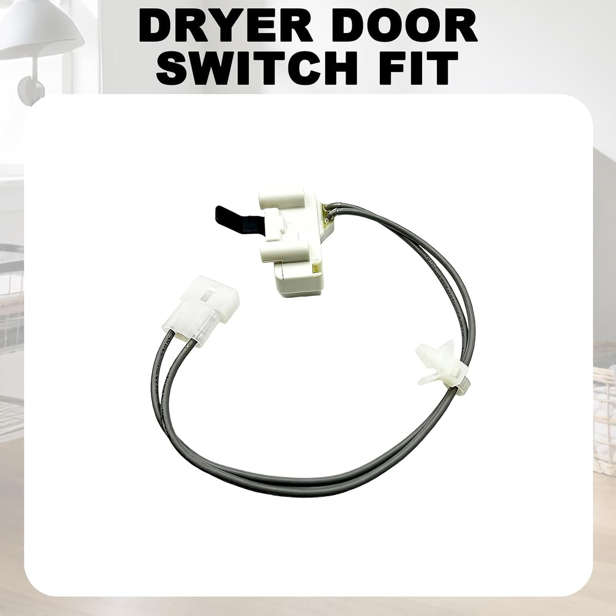 Dryer Door Switch for Whirlpool KitchenAid Jenn-Air Amana Replace 3406102