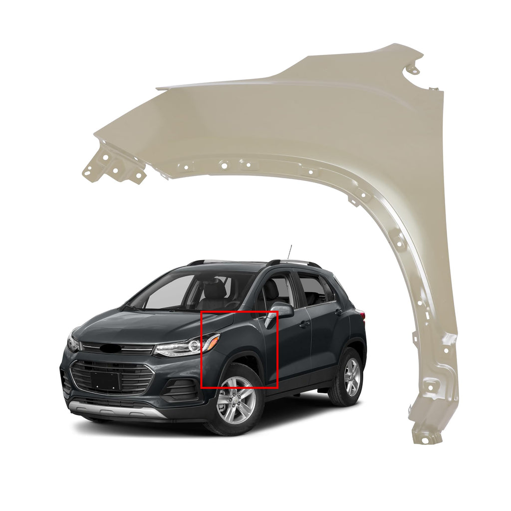OMGAIN 2017-2022 Fender Fit for Che-vy Trax Front Left Primed