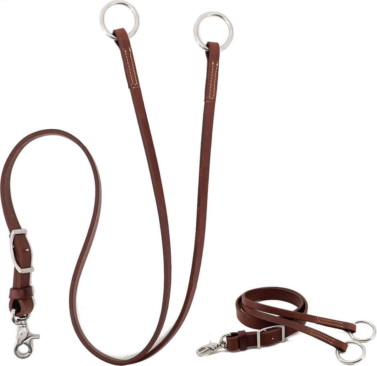 Western Leather Horse Training Fork,Girth Attachment,1"x28" Edit