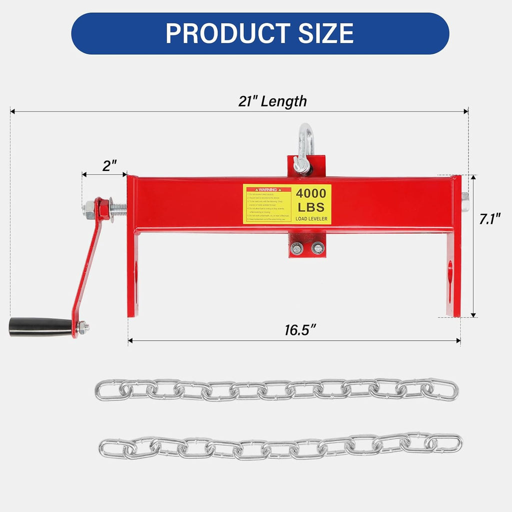 Engine Load Leveler,Heavy Duty Steel Engine Hoist Leveler Shop Crane Lift Hoist