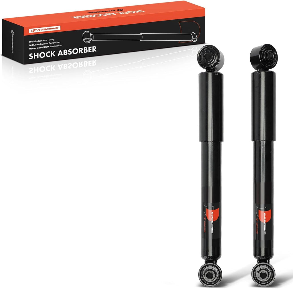 A-Premium Rear Shock Absorbers, Set of 2 - Compatible with Lexus, Toyota