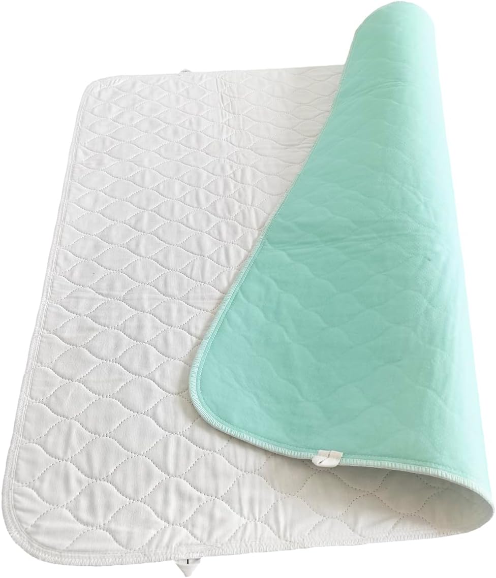 Washable Waterproof Bed Pads, Extra Absorbent 34”x36” (2 Pack