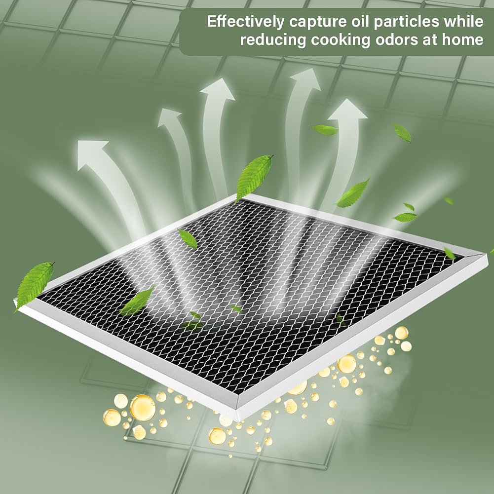 Range Hood Filter Replacement, 10.5 x 8.74 Inch Stove Vent Hood Filter