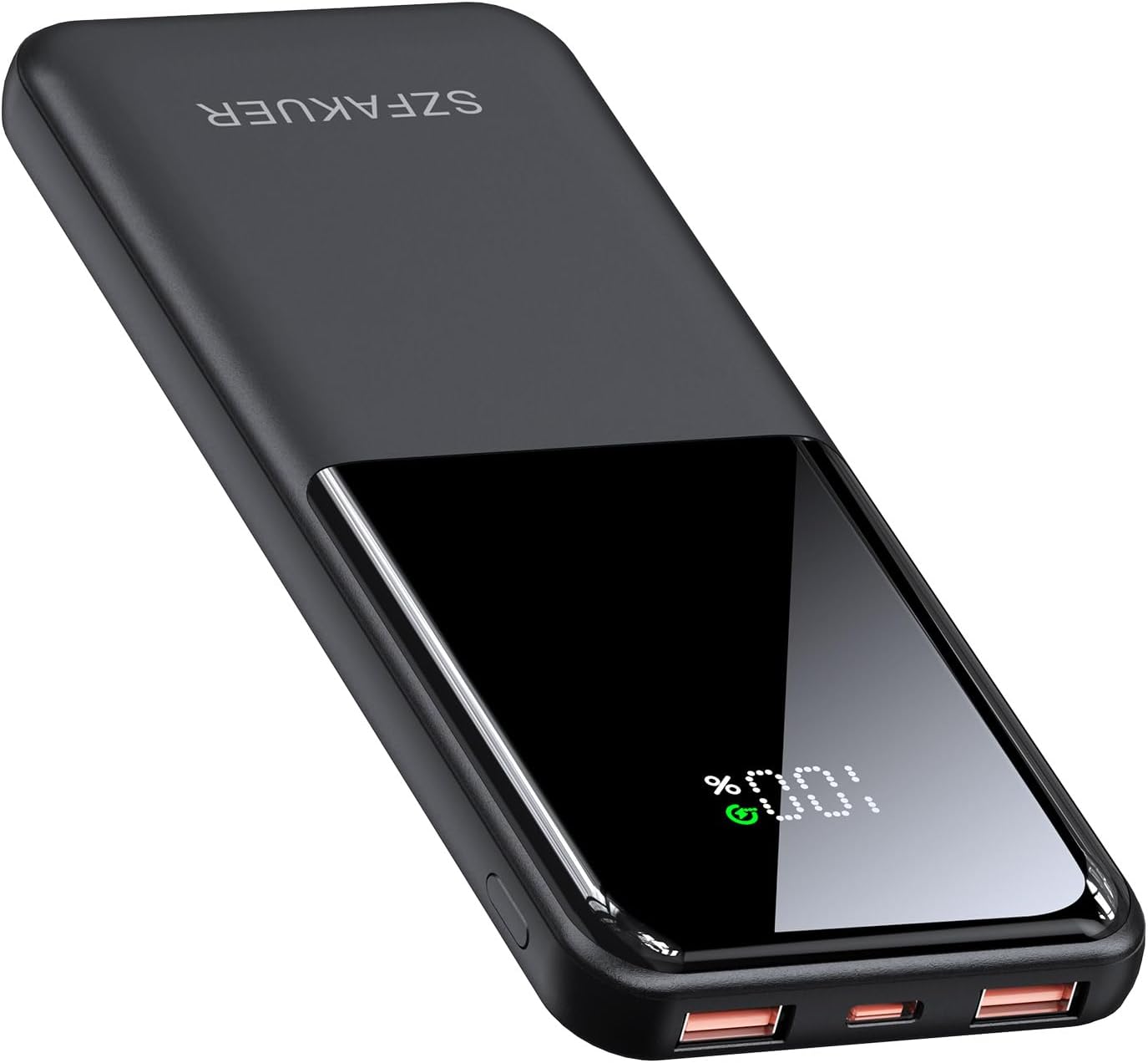Portable Charger,Slim 10000mAh Power Bank,22.5W USB-C Fast Charging Battery Pack Compatible with iPhone