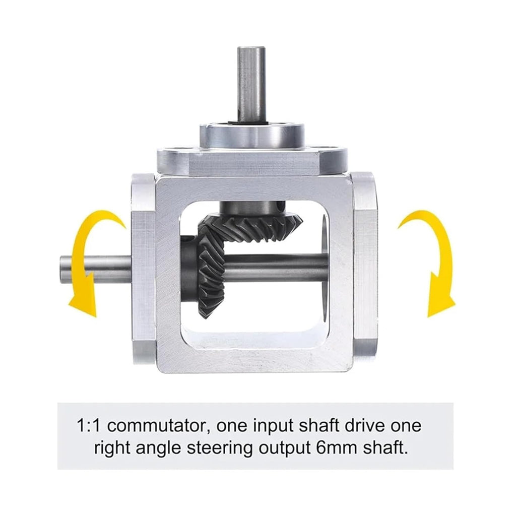 Right Angle Gear Box Single Output Shaft