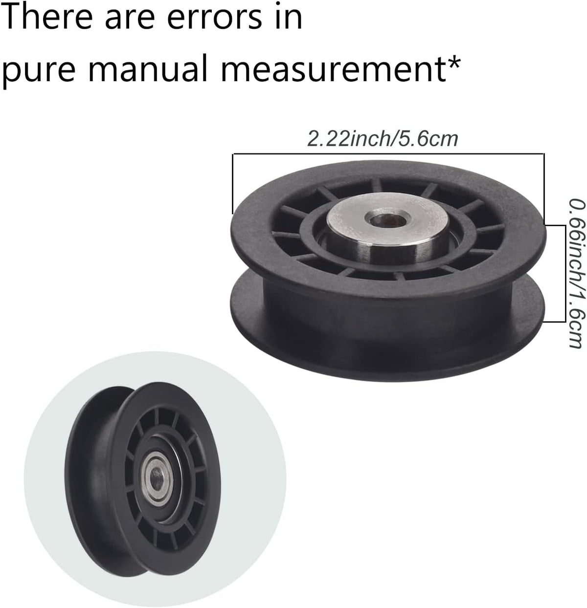 587973001 Lawn Mower Idler Pulley 3 - Pcs for Husqvarna Poulan Lawn Mower