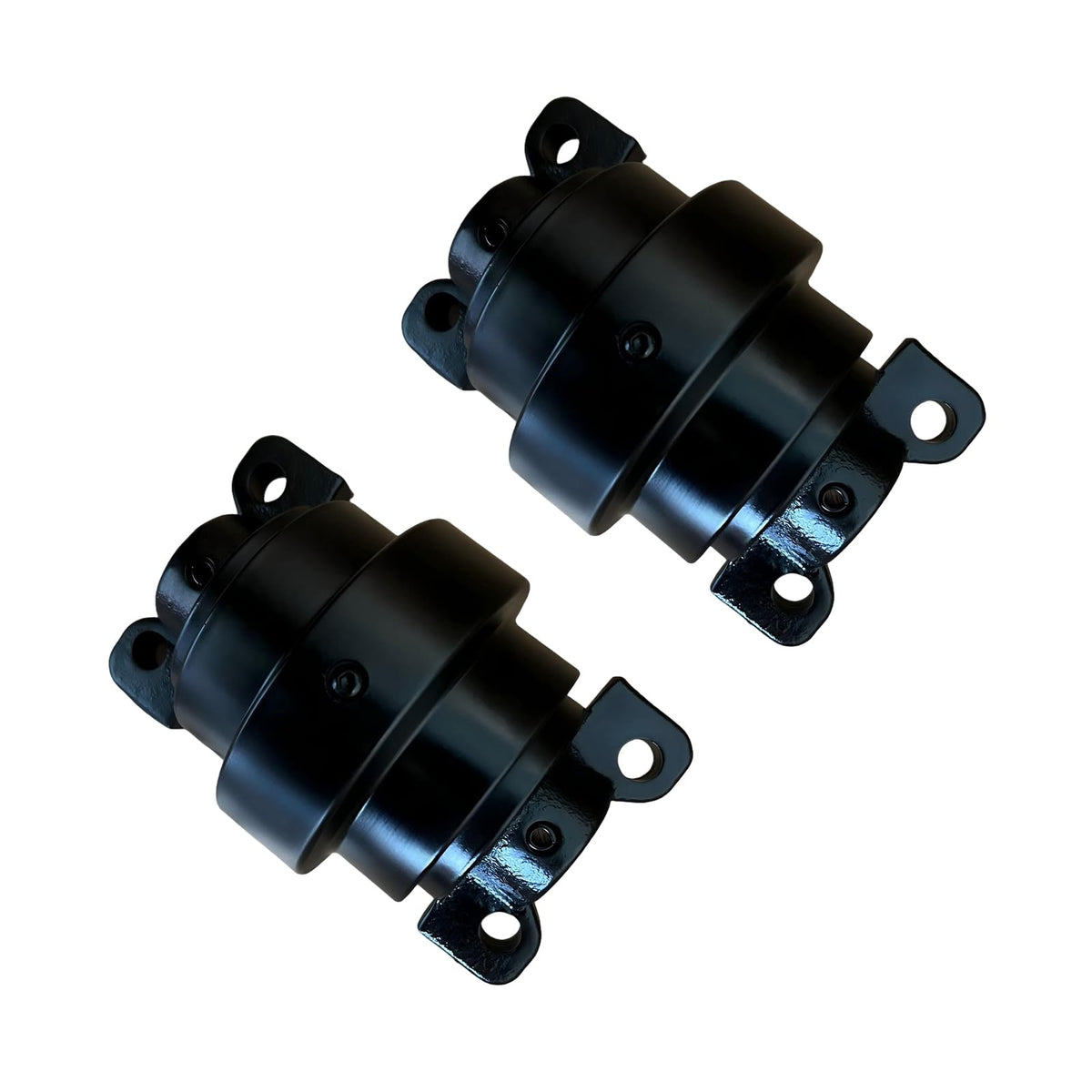 GLBT MACHINERY High Precision Bottom Track Roller for Kubota KH101 KX033 Mini Excavator Replacement Parts-2pcs