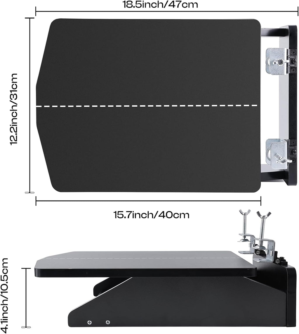 59 Pieces All-in-One Screen Printing Kit with Screen Printer, 50W Exposure Screen Printing Light, Photo Emulsion Kit