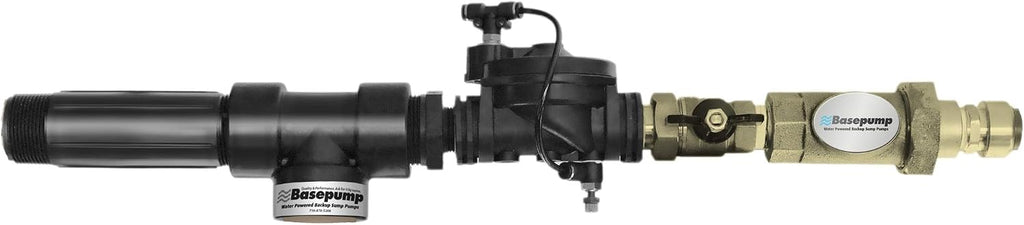 HB1000-PRO Premium High-Volume Water Powered Backup Sump Pump | Automatic Sump Pump Backup System with High Water