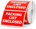 Packing List Enclosed Stickers 500 Pcs 2 x 3 Inch Shipping Labels