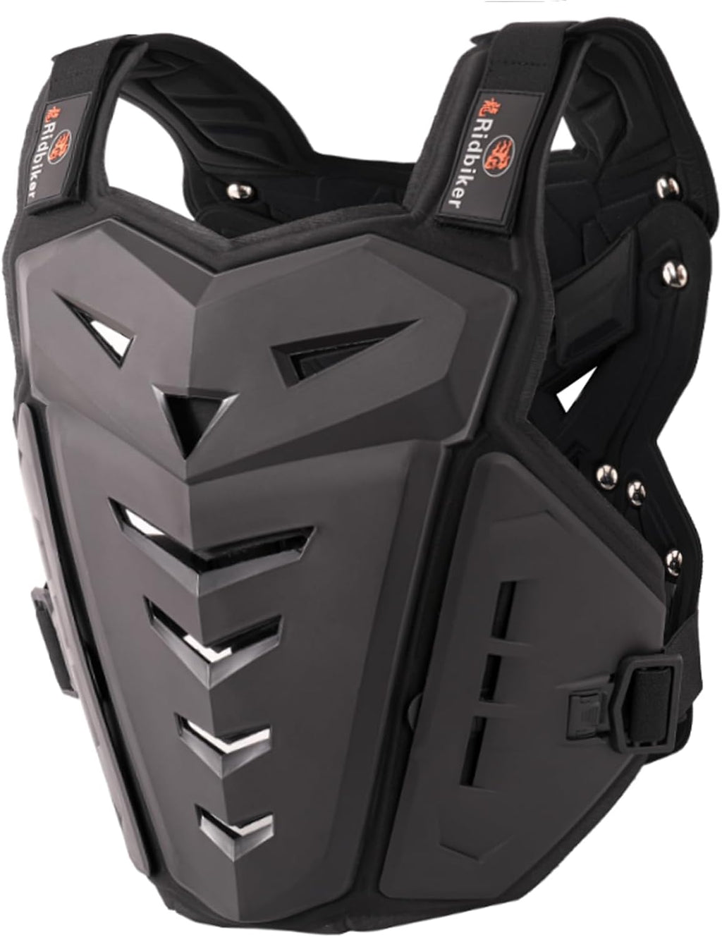 Motorcycle Body Armor Vest Dirt Bike Gear, Chest Protector Motocross Gear Motorcycle Chest Back Protector for Men