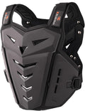 Motorcycle Body Armor Vest Dirt Bike Gear, Chest Protector Motocross Gear Motorcycle Chest Back Protector for Men