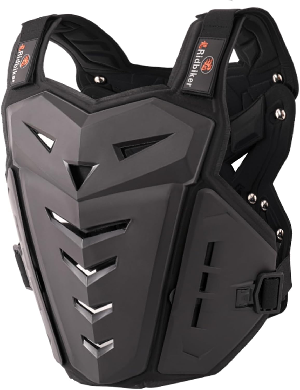 Motorcycle Body Armor Vest Dirt Bike Gear, Chest Protector Motocross Gear Motorcycle Chest Back Protector for Men