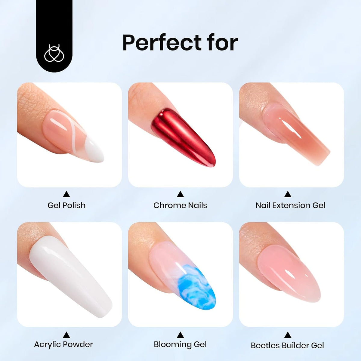 Beetles Gel Top Coat 15ml No Wipe High Gloss for Gel Nail Polish