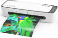 Laminator with Laminating Sheets 9 inch Portable Thermal Lamination | White, Hot & Cold modes, 6 in 1 Laminator kit