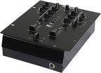 M2 2-Channel Scratch DJ Mixer | Rack-Mountable Scratch Mixer, 3-Band EQ, Mic Input, Replacable Slope-Adjustable